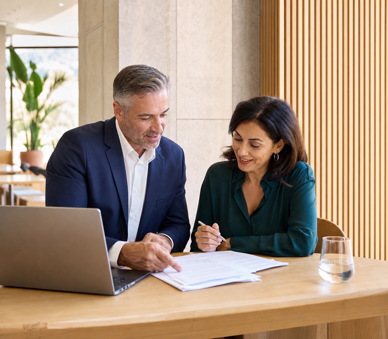 Australian professional and resume writer shaping a clear career story together.
